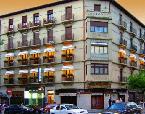 Hostal Navarra Pamplona Exterior foto