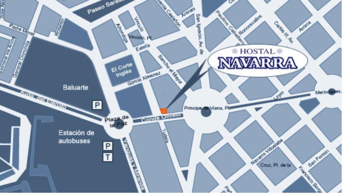 Hostal Navarra Pamplona Exterior foto