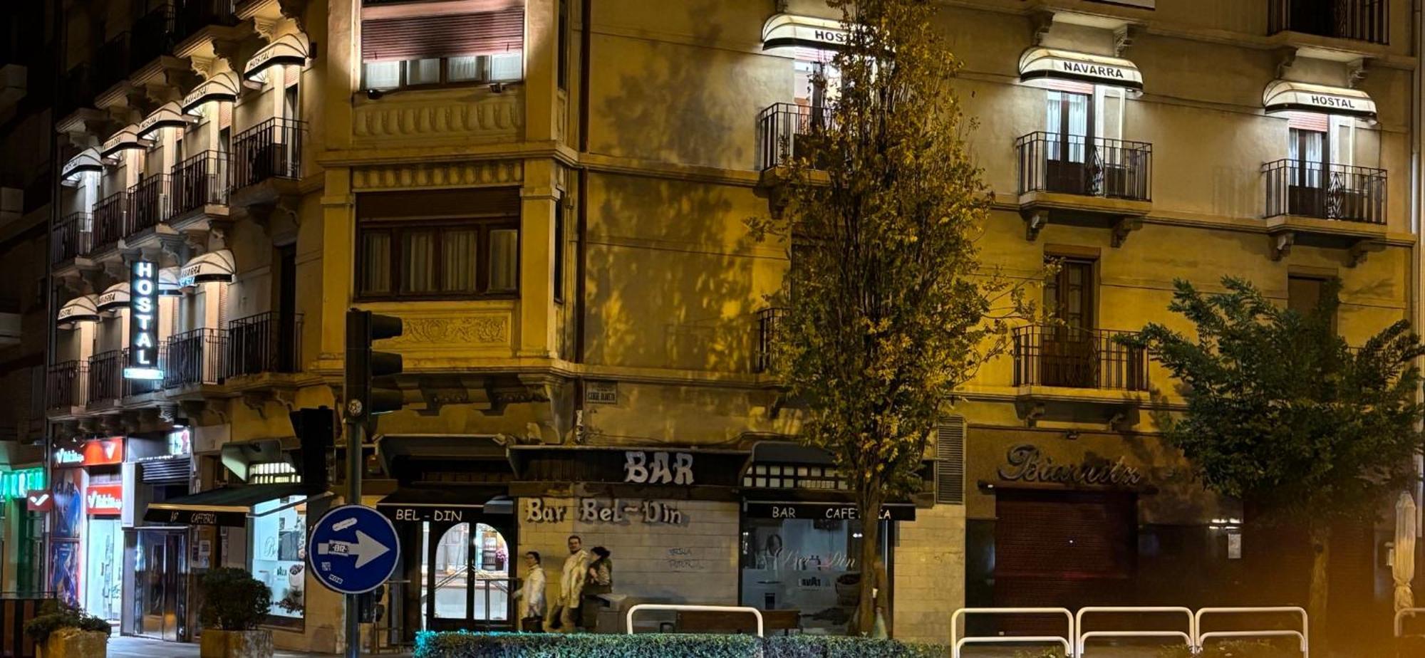 Hostal Navarra Pamplona Exterior foto