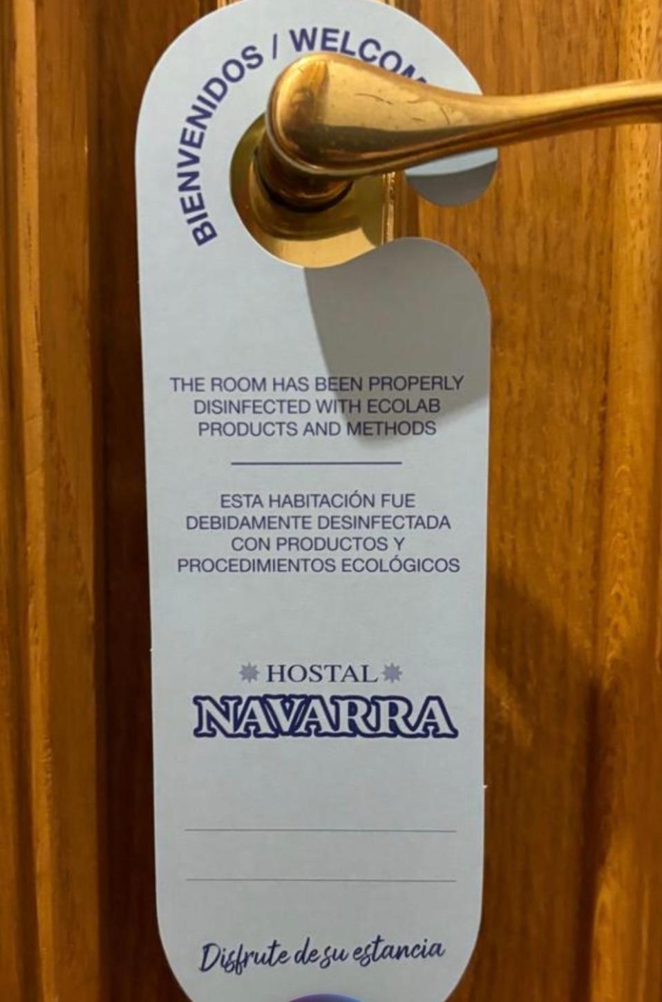 Hostal Navarra Pamplona Exterior foto