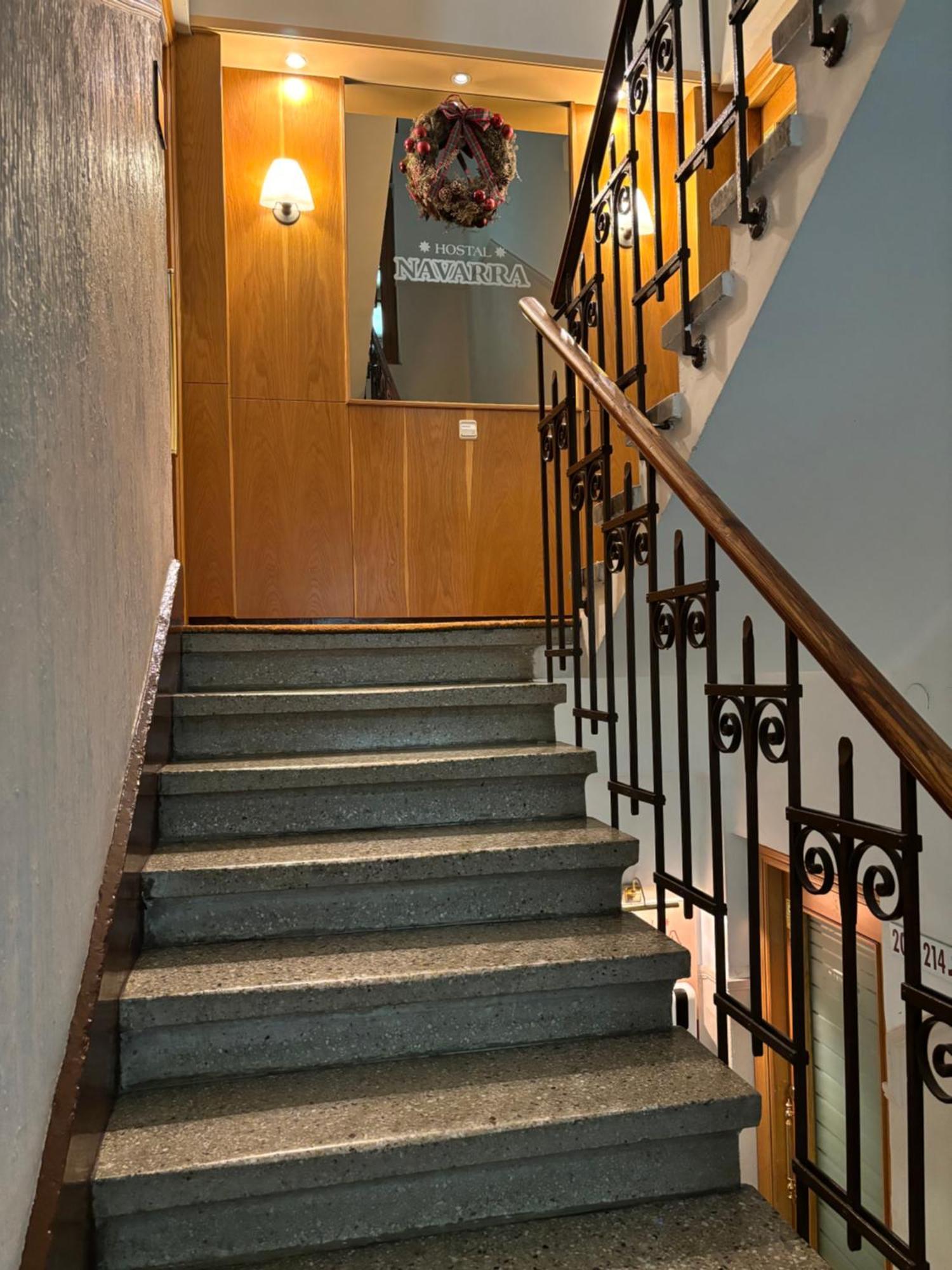 Hostal Navarra Pamplona Exterior foto